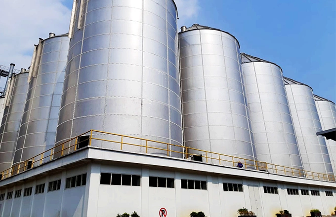 Kediri, Indonesien | PT. Gudang Garam Tbk Clove Aufbewahrung silo Projekt